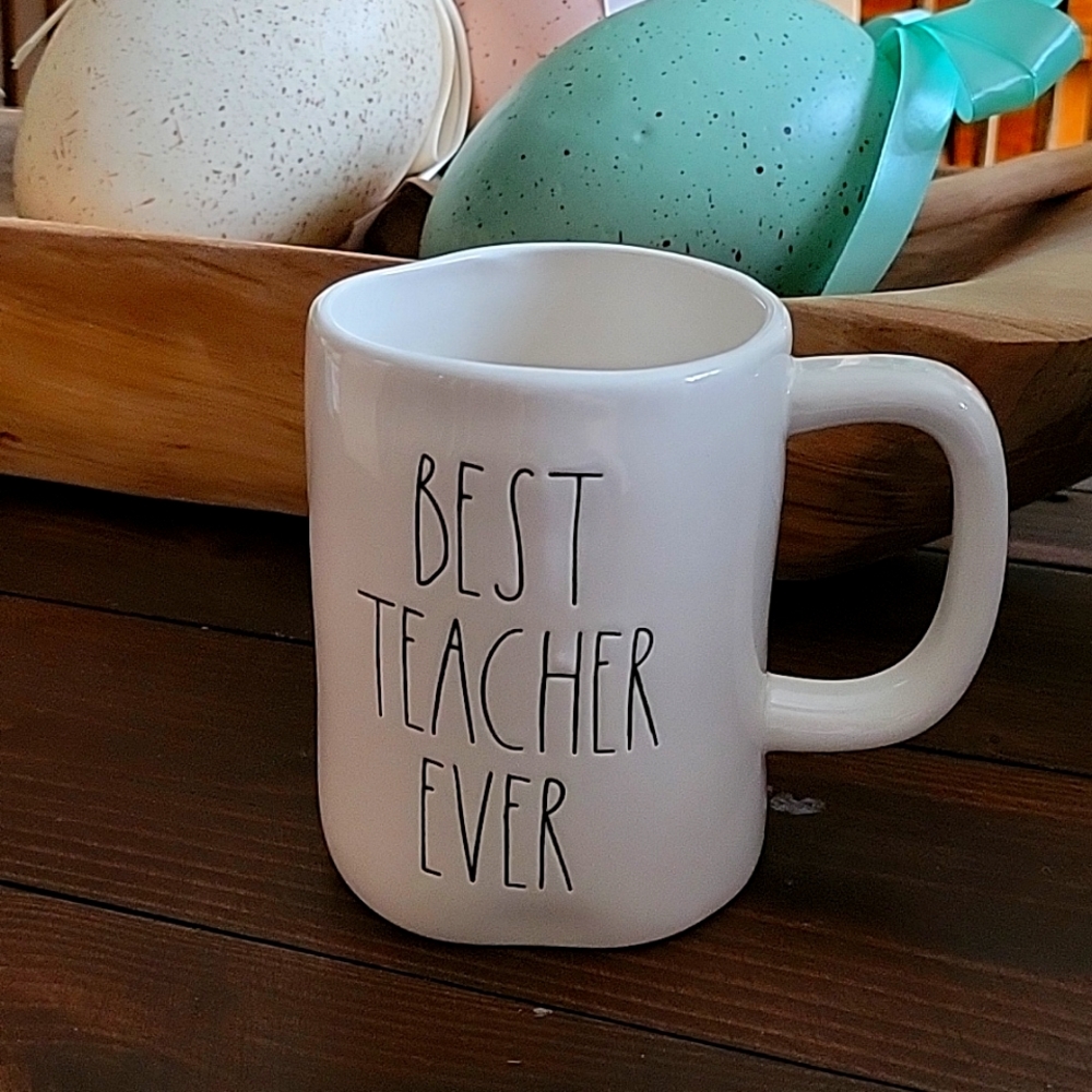 Rae Dunn coffee mug teacher gift. NWOT